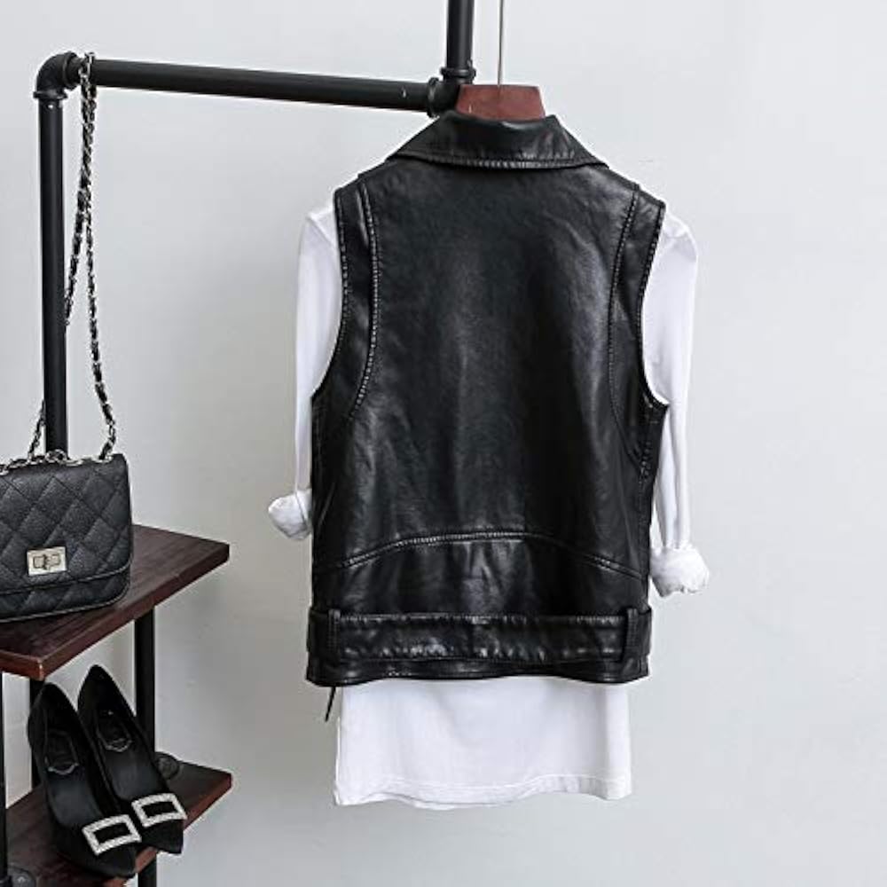 CEDRIC CHARLIER セドリック シャルリエ ベスト フェイクレザー CEDRIC CHARLIER セドリック シャルリエ ベスト フェイクレザー