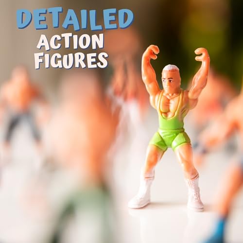 Toyvelt 7901 Ring Playset With 32-Piece Wrestling Action Figures For Boys 8-12 Playset, Safe And Durable Toys thumb #2