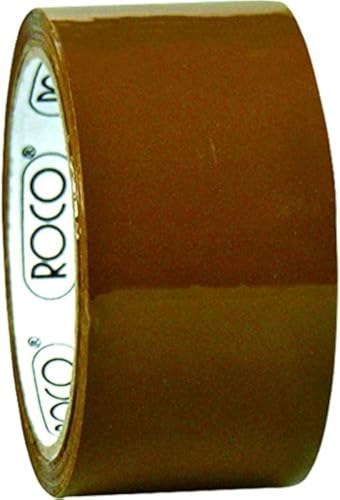 Roco Packaging Tape 48 mm x 100 Yards Brown