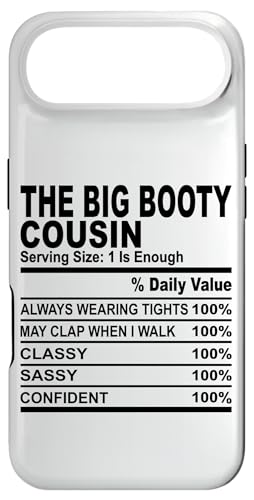 男性と女性のための大きな戦利品のいとこ皮肉ないとこ。 スマホケース iPhone Air 用