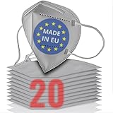 ✅ 20 STÜCK IN GRAU - Mundschutz FFP2 Maske farbig in grau aus Europa. Sie erhalten 20x bunte FFP2 Masken in grau - einzeln verpackt in PE Beuteln. FFP2 Mundschutzmasken geprüft und CE zugelassen!