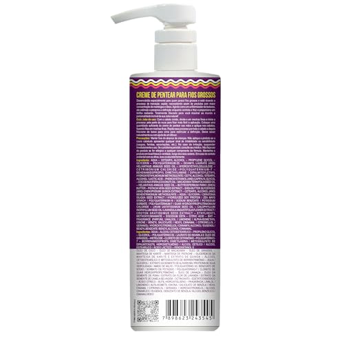 Juba Transição Capilar Creme de Pentear Textura Densa - Widi Care - 500ml