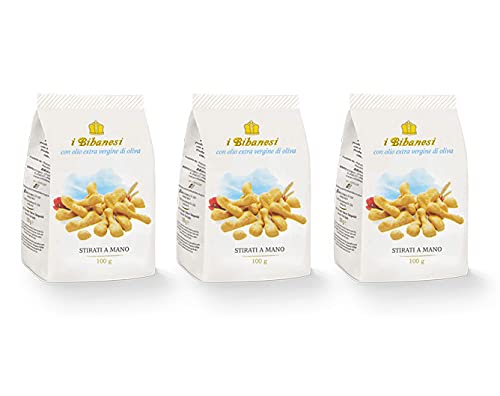 3 barras de pan de 100 g Bibanesi clásicas con aceite de oliva virgen hecho a mano