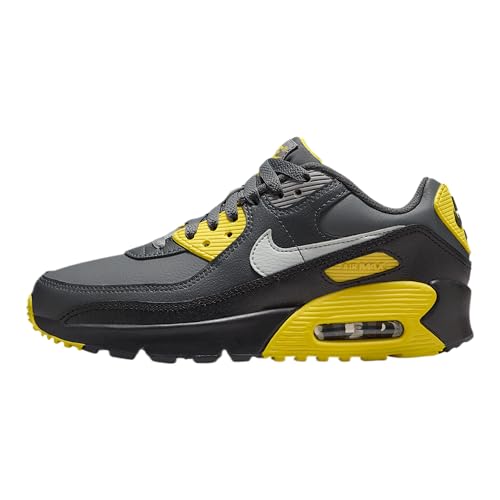 Nike Air Max 90 LTR Big Kids’ Shoes (Lightning/Smoke Grey/Anthracite/Light Silver)