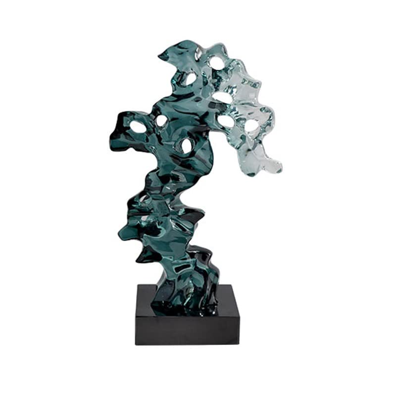 Statues de bureau style chinois ornement zen pour étagère et salon