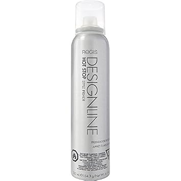 Hot Stop Style Primer, 6.5 oz - Regis DESIGNLINE - Heat Styling Protectant Spray Enhances Styling Results