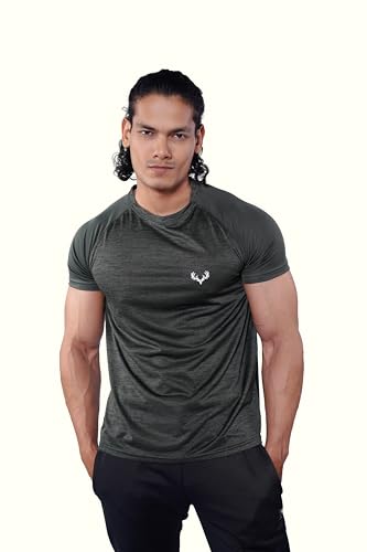 Men's T-Shirts 4-Pack – 100% Polyester Jersey, UPF Protection, Moisture-Wicking, Quick-Dry, Tag-Free Value Bundle3