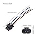 HiSport 05149141AF Camshaft Position Sensor Connector Compatible with Dodge Avenger 2011-2014, RAM 1500 2013-2020, Chrysler 200 2011-2017, Jeep Cherokee 2014-2020, Hyundai Tucson 2016-2017,Volkswagen