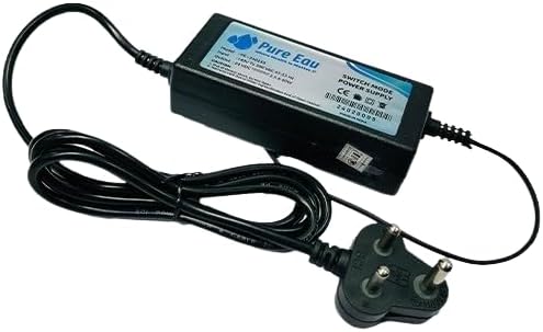 PURE EAU by PURE EAU Smps Adapter Power Supply 24V 2.5Amp,1 Year Warranty,for Water Filter Solid Filter Cartridge (O.5, Pack of 1)