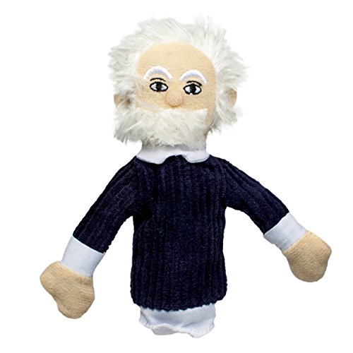 Marioneta de dedo y imán de Albert Einstein