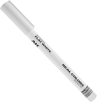 Ak Real Colors Marker Rcm034 Flat White