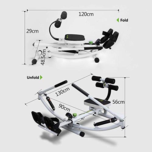 Image of Foldable Rowing Machines Adjustable Rower Rowing Machine Home Exercise /Fitness Equipment