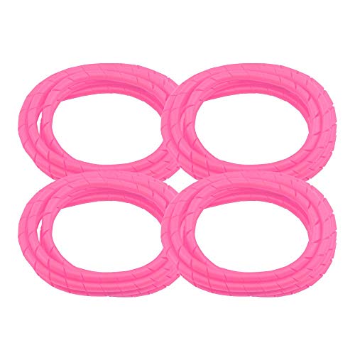 BarberMate® 4PK Premium 8 Foot Cord Cover Prevents Cord Tangling - Pink