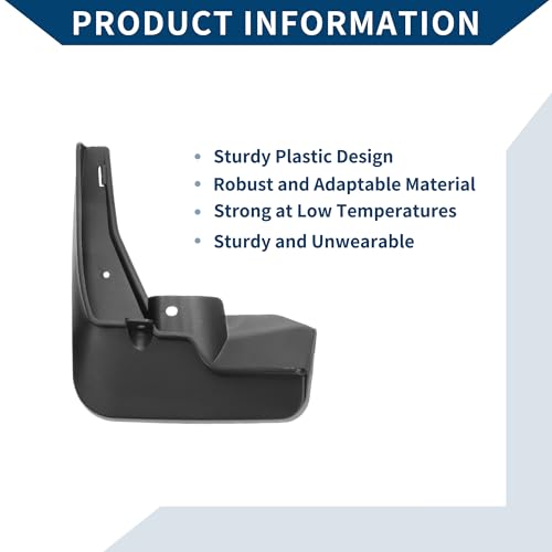 Image of Mud Flaps Splash Guards W /Mount Accessories for Peugeot 2008 2020-2022 Front Rear Mud Guards 1 Set