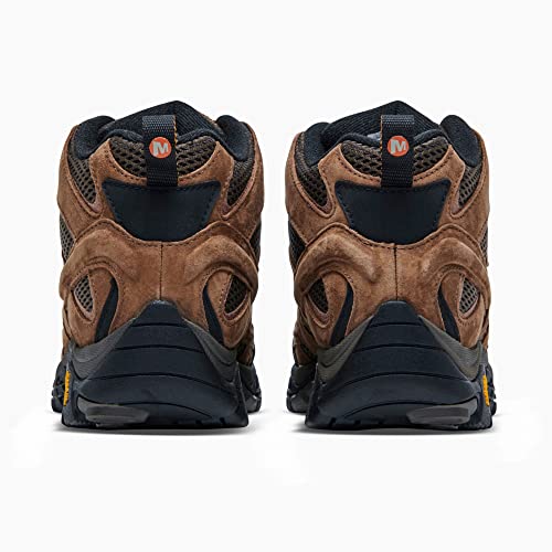 Merrell Men's Moab 2 Mid Waterproof Hiking Boot, Earth, 8 M US - Thumbnail 3