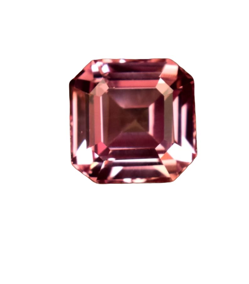 Saphir Padparadscha gemme 10x10mm pour créer vos bijoux et bagues personnalisés