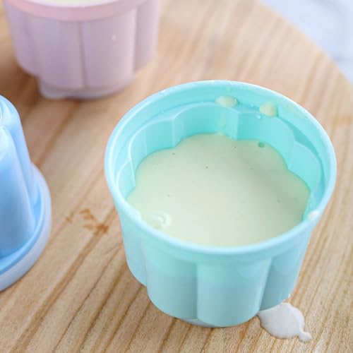 Moldes de plástico para repostería Dr. Oetker, recipientes de 150ml surtidos con tapas protectoras 5
