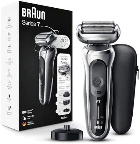 Braun Electric Razor for Men, Waterproof Foil Shaver, Series 7 70...