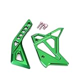 HYRHEV Schild Für Kawasaki Z1000 Z 1000 2014-2023 CNC Motorrad EFI Elektronische Einspritzung Seitenabdeckung Schmücken Schutzfolie Zubehör Stoßstange(Green)