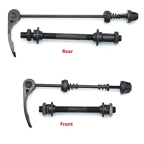 Free-Fly Mtb Quick Release Bicycle Hub, Road Mountain Bike Front & Rear Axle Hollow Shaft Set With Standard Spacing (1 Pair, 4 Piece) #TOP5