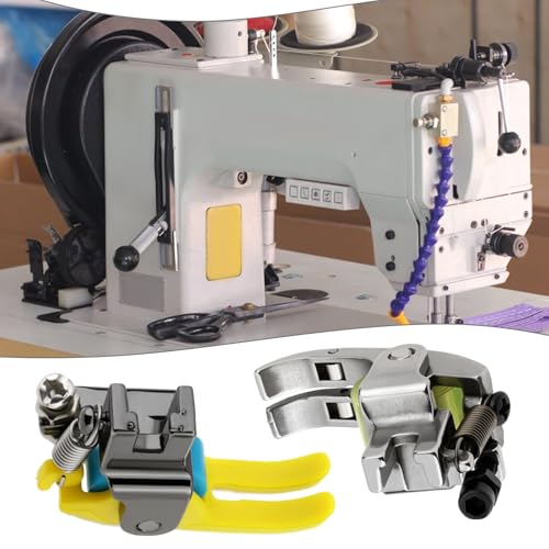 2 Piezas Pie Prensatelas Rodillo para Máquina de Coser Industrial miniatura 3