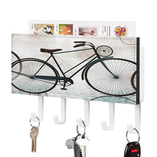 Support mural pour clés de vélo installation facile sans percer étagère à courrier