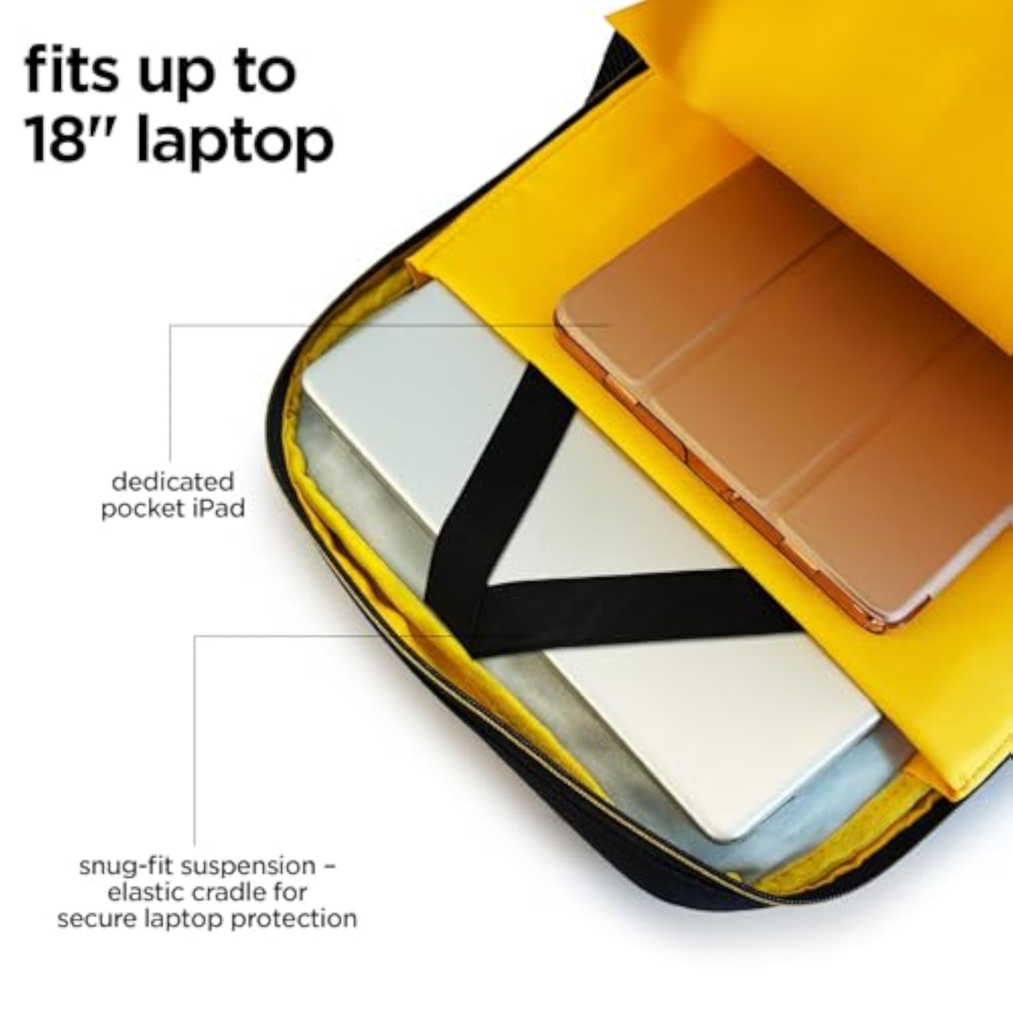 Triphop Water-Resistant Multi-Pockets Backpack for Men and Women