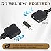4 Pack ARGB Extension Cable, 3-Pin to SM 3-Pin Male Adapter with Adapter pin, 5V Addressable RGB Extension Cable for PC Fans and LED Strips, Motherboard Sync (0.98 FT/ 30 CM Each)