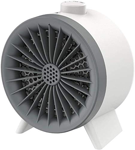 LJN Cotify Heater Fan, 1000W Portable Space Heater for Indoor Use, Fast Heating Heater for Office&Bedroom,2 in 1 Fan Heater for Desk, Personal Small Space Heater with Adjustable Thermostat