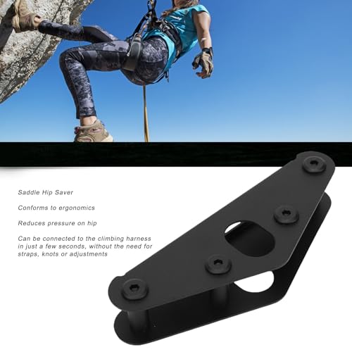 Protector de cadera para silla de árbol en acero inoxidable con puente de cuerda 5