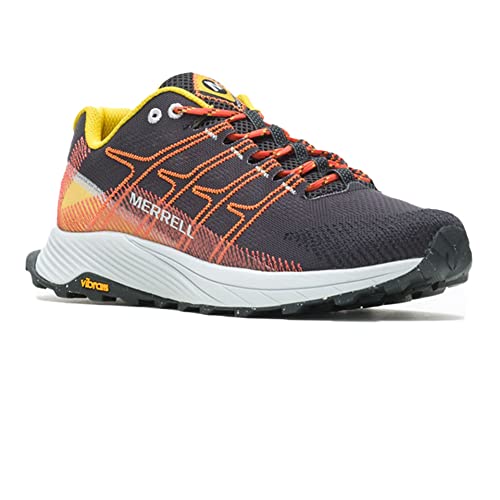 Merrell Heren Moab Flight Sneaker, zwart/zwavel, 13 UK, Zwarte zwavel, 49 EU - Image 7