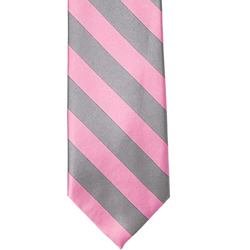 Image of tiemart Men's Striped Tie Standard Length