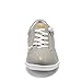 TRAVEL FOX Women's Fairy Grey Nappa Leather Round Toe Lace-Up Low-Tops US Size 5.5