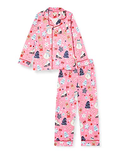 Hatley Boys Button Down Pajama Set, Sugar Rush, 10 Years