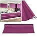 KINLO Papel de Cocina púrpura 60x500cm de PVC Adhesivo para Armario Cocina Papel Adhesivo para Muebles Papel Impermeable Autoadhesivo para Armario de Cocina Papel Decorativo con Brillo