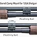 Magsaddle Tactical Shotgun Flashlight Mount, 12GA Barrel Clamp with Picatinny Rail, Shotgun Accessory Mount for 12GA Mossberg 500/590, Maverick 88, Remington 870, SXP Defender, Stevens 320, Benelli