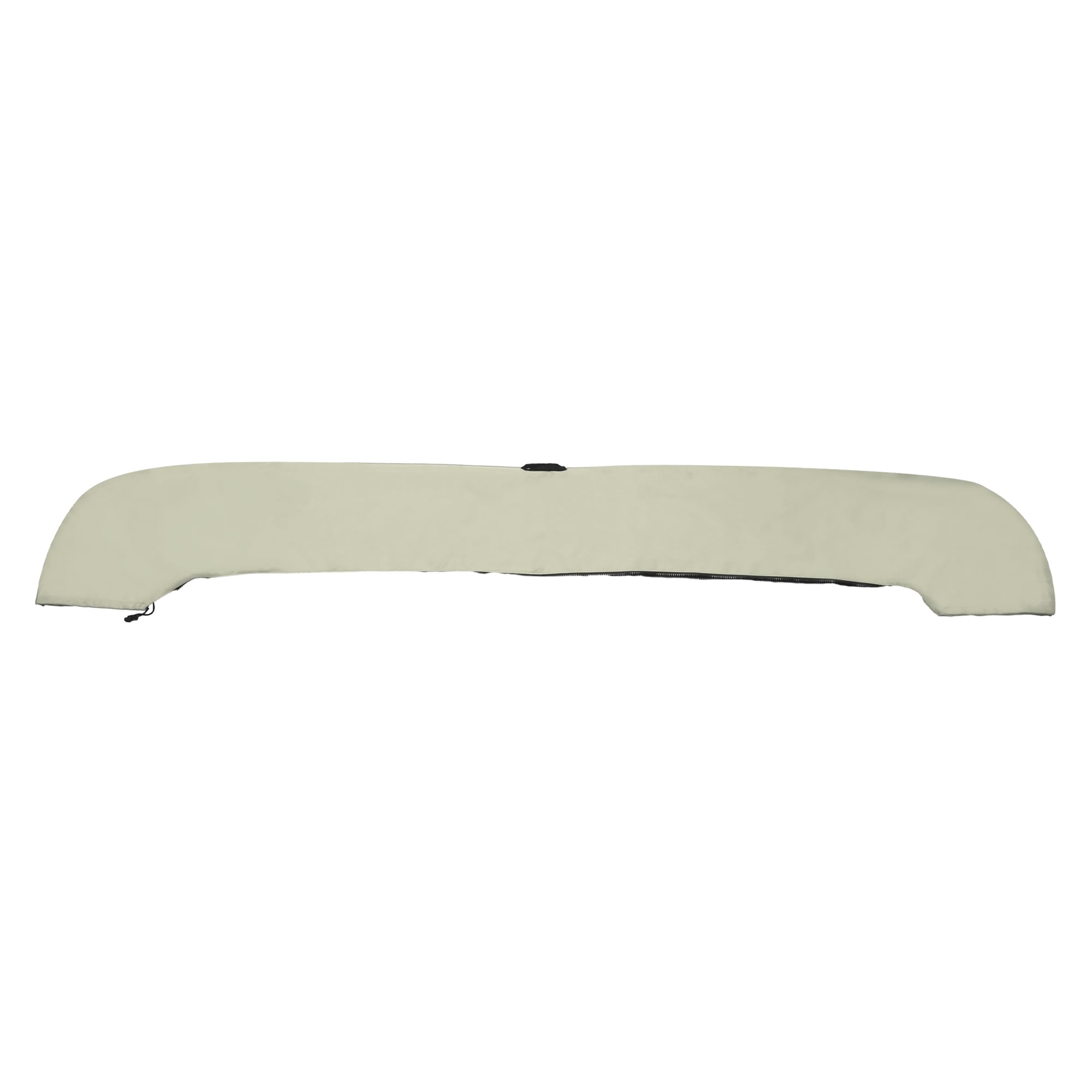 X AUTOHAUX Boat Bimini Top Storage Boot Cover with Light Hole Beige 91"-96" W