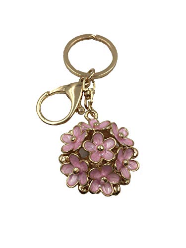 CJESLNA Newest Style Little Daisy Flowers Car Key Chain Key Jewelry Keyring Fashion Trinket Souvenir Bag Key Holder Decorations