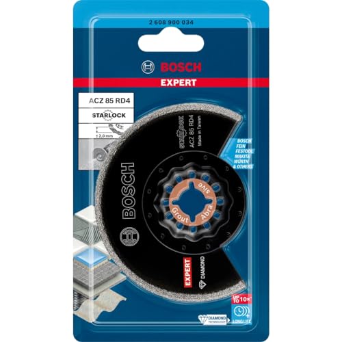 Lame segmentée Bosch Expert ACZ 85 RD4 diamant 2mm pour joint