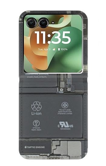 Housse cuir Motorola Razr 70+ et Razr+ étui flip élégant et graphique
