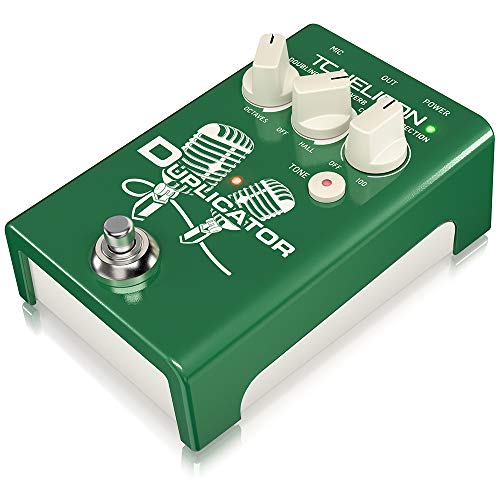 TC Helicon DUPLICATOR Ultra-Simple Vocal Effects Stompbox mit Doubling, Reverb und Tonhöhenkorrektur
