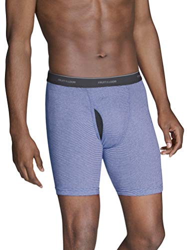 Image of Fruit of the Loom Men's No Ride Up Boxer Brief
