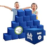 Isellfoam Foam Pit Cubes/Blocks 160 pcs (Blue) 6