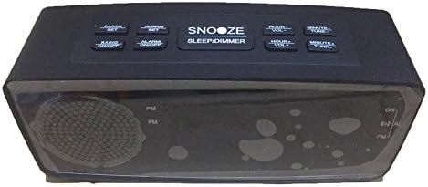 Clock Radio, FM Digital Radio Alarm Clock with USB Charging Port for Bedroom, Kitchen, Hotel, Table, Desk