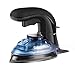 Cohotek Mini Steam Iron, 700W Handheld Garment Steamer for Travel and Home, Portable Travel Steamer, 2 in 1 Flat and Hang Dry and Steamer Ironing, 40ML Water Tank, 3 Level Temperature Setting (Blue)