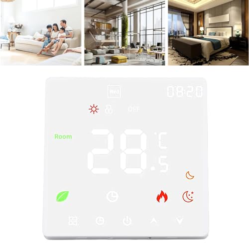 Thermostat Programmable Intelligent Numérique avec Réglage Automatique de Température - 6