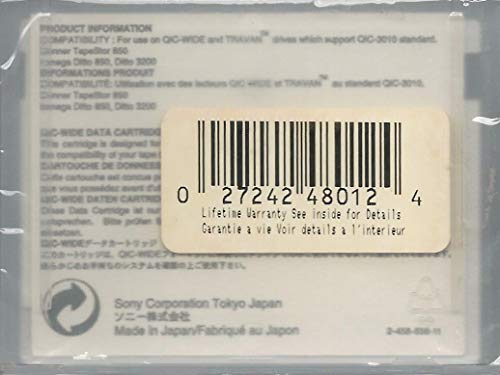 Sony Qw3010Xlf 425Mb Mini Data Cartridge #TOP2