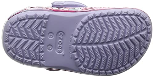 Sandália infantil Crocs Fun Lab unicórnio | Sapato sem cadarço confortável para crianças pequenas, L