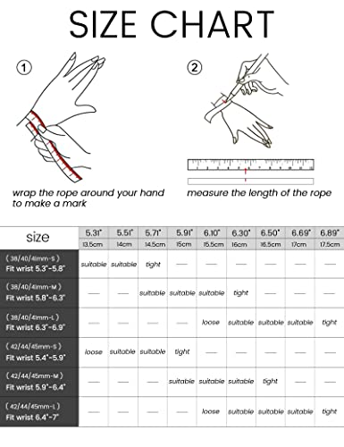 Jr.dm Beaded Bracelet Compatible With Apple Watch 38Mm 40Mm 41Mm For Women Girls, Cute Fashion Preppy Stack Handmade Elastic Watch Strap Replacement For Iwatch Series 8/7/Se/6/5/4/3/2/1 (Colorful, M) #TOP4