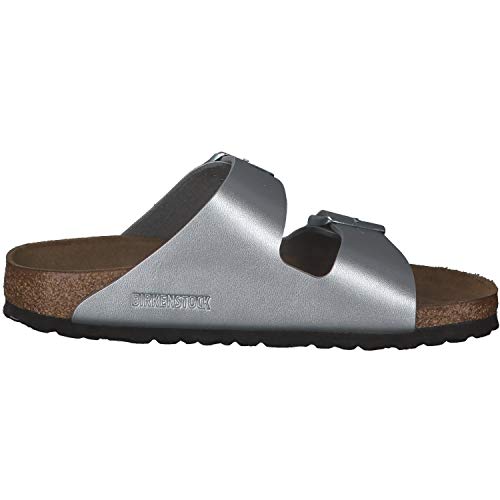 Miniatura 10 de Birkenstock 1012283 Arizona Silver, Birko Flor Mujer Silver, Eu 38